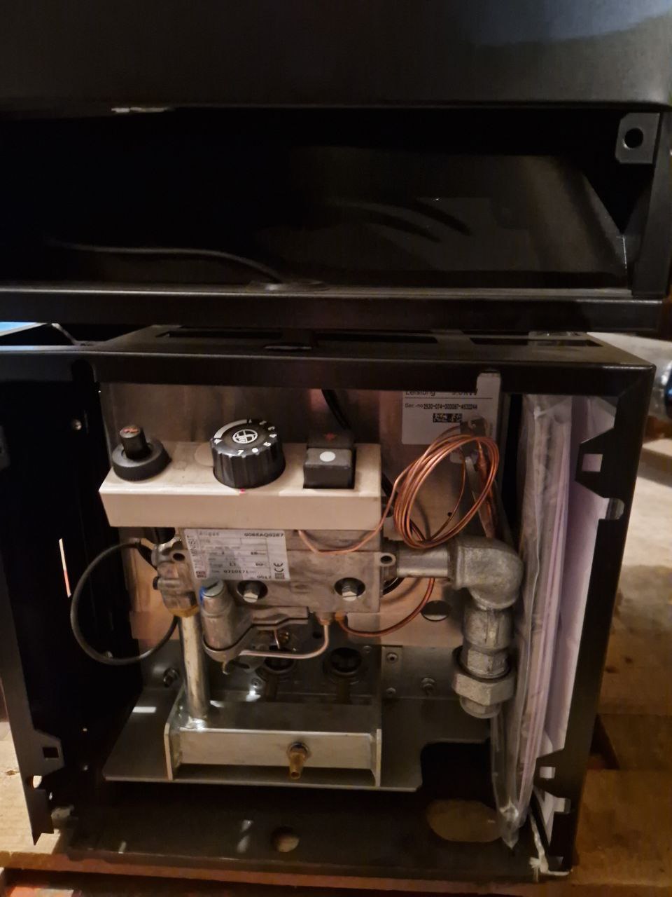 Buderus gas heating insert H 204 - 9,5/M EG-E  (Request price)