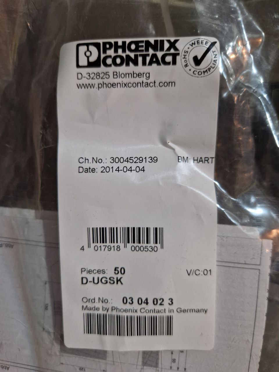 Tool kit for low-voltage distributions A20, uesa (Request price)