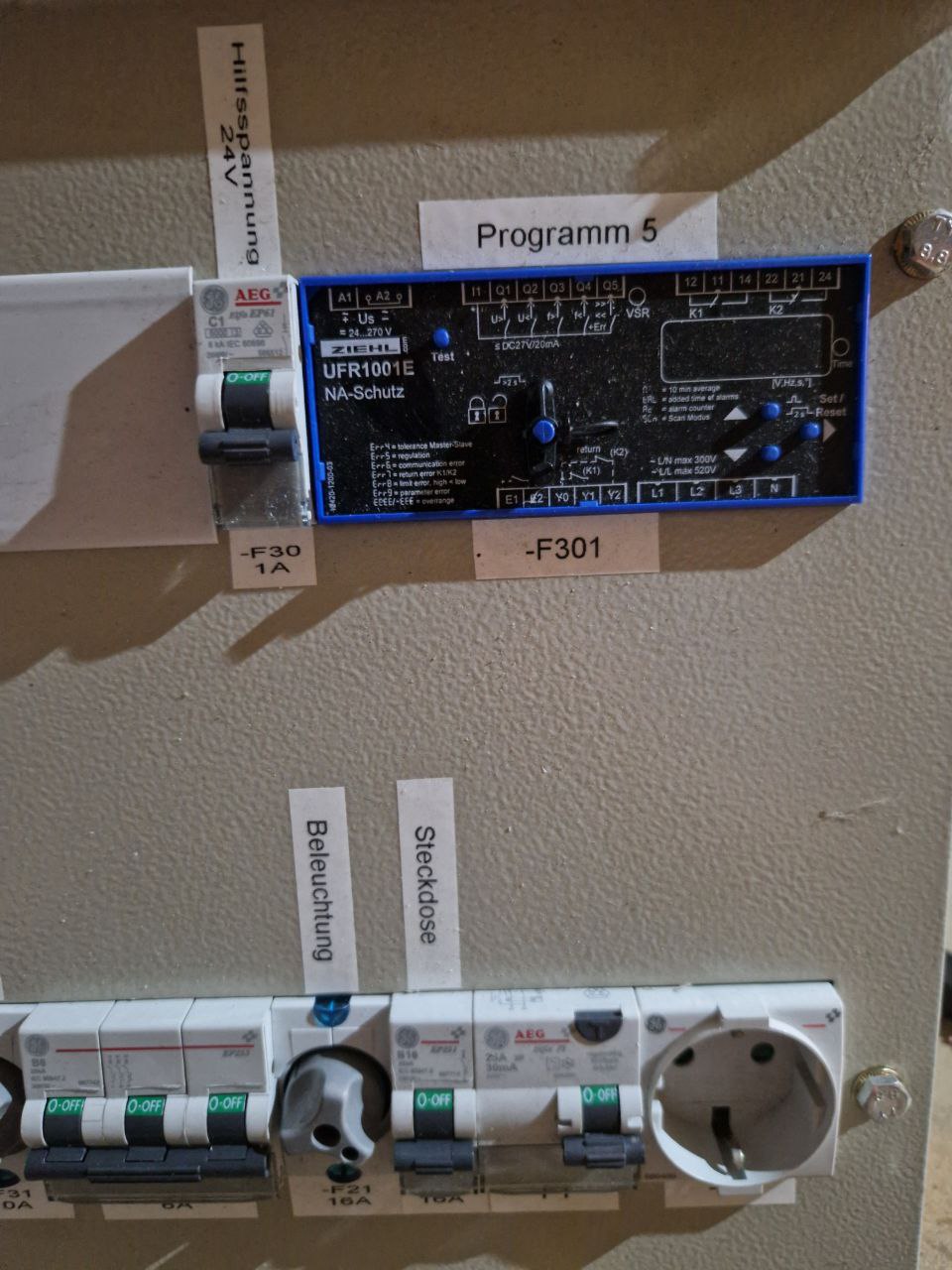 Tool kit for low-voltage distributions A20, uesa (Request price)