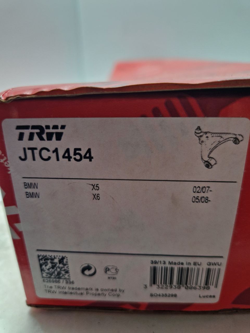 TRW JTC1454 wishbone for BMW X5, X6 (Request price)