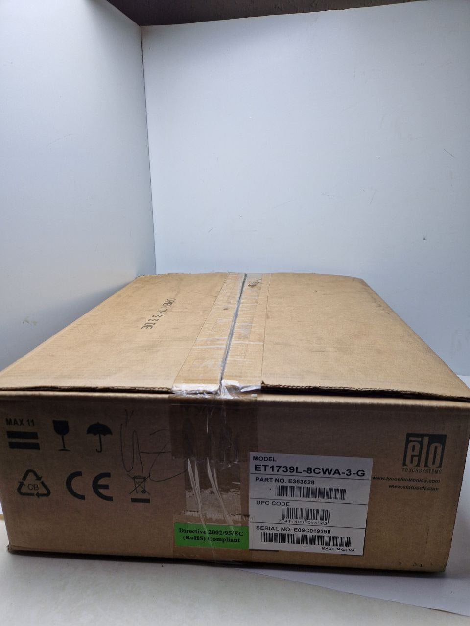 Elo Touchsystems Open Frame Touchscreen ET1739L-8CWA-3-G, E363628 Working  (Request price)