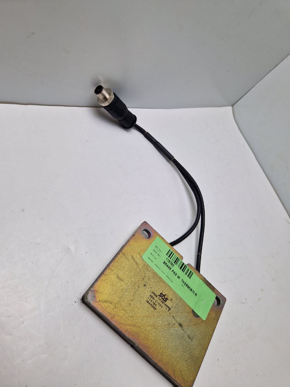 DISC BRAKE SHOE, BASE, 117.55 mm, Item: Vestas  115780 (Request price)