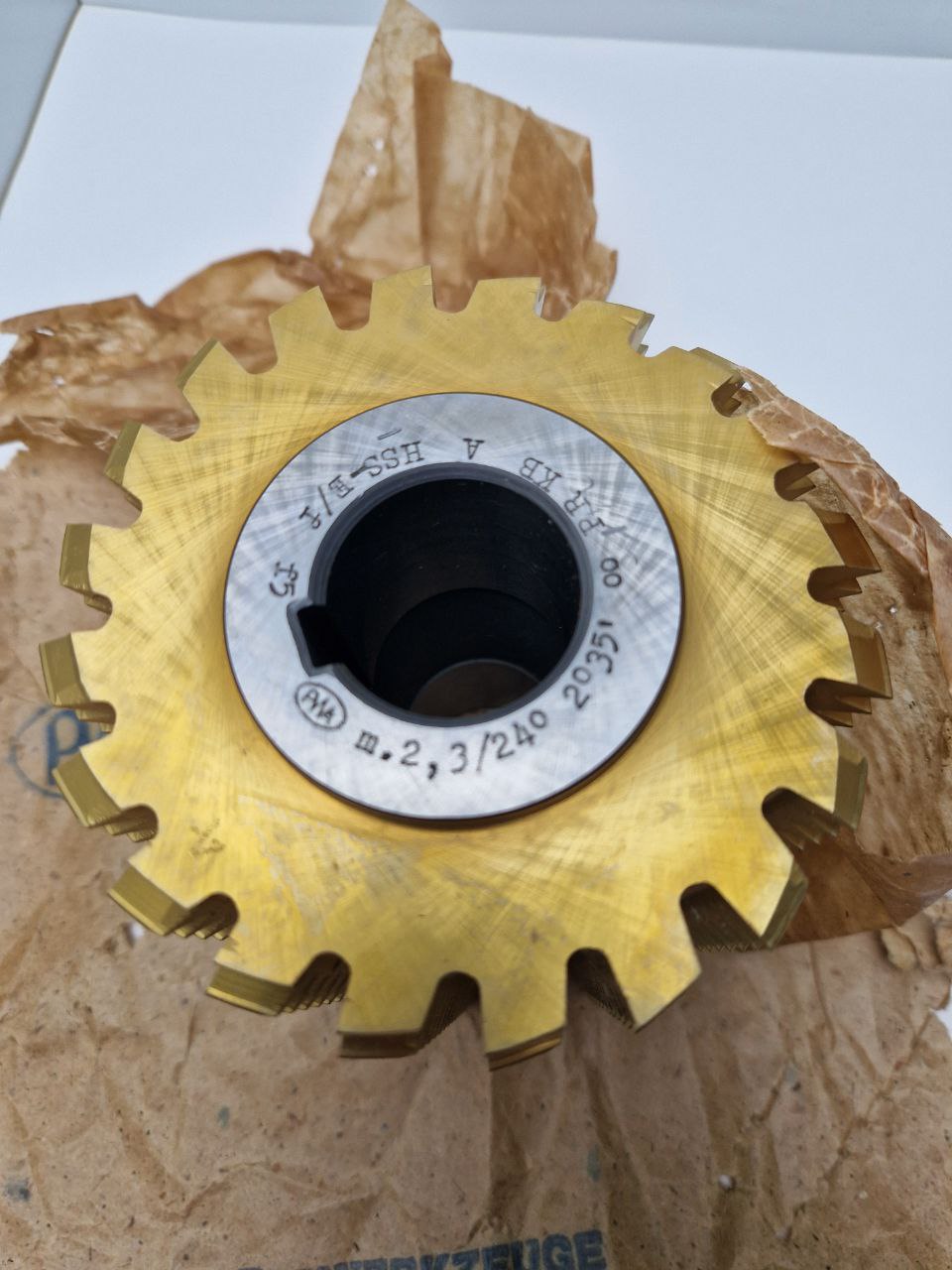 Gear hob tool VEB PWS m. 2, 3/240 2 35 * PR KB A HSS -E/f   f5  (Request price)