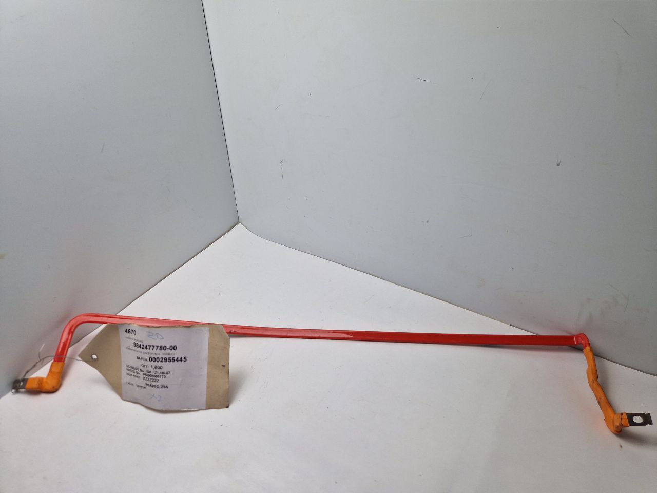 BUSBAR NEGATIVE JUNCTION BOX - SOCKET 2, BUSBAR 6 9842477780 01  (Request price)