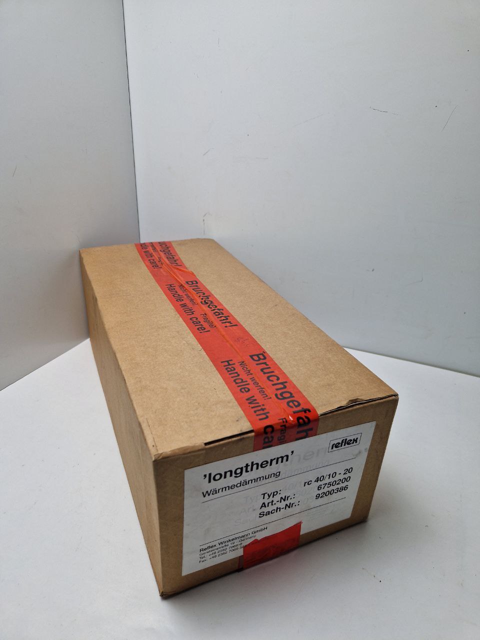 Reflex Longtherm thermal insulation rc40/10-20 (Request price)