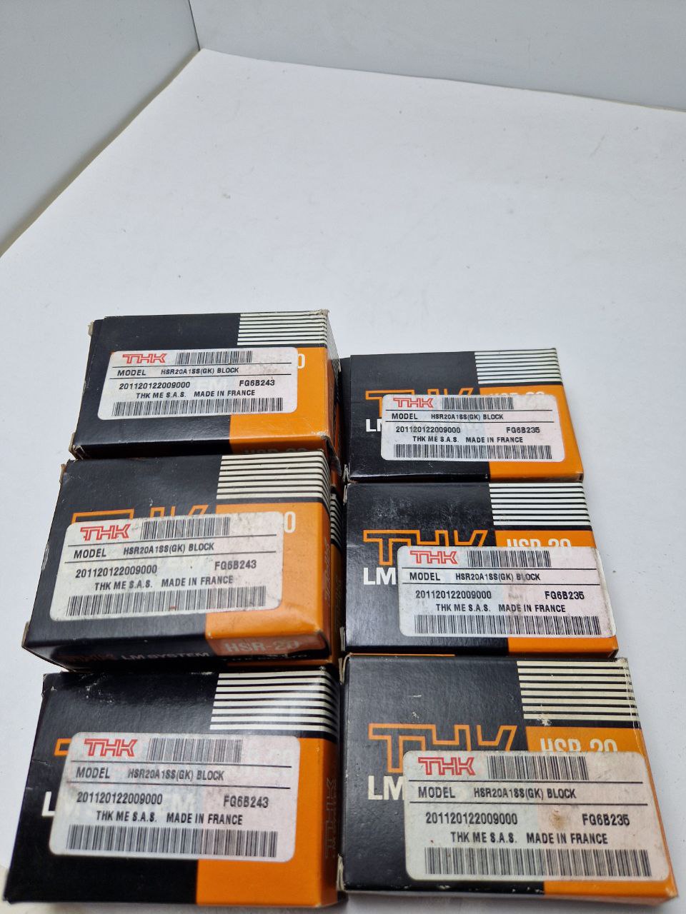 LINEAR GUIDE BLOCK HSR20A 188(GK) BLOCK, 201120122009000, FQ6B243, THK LM SYSTEM (Request price)