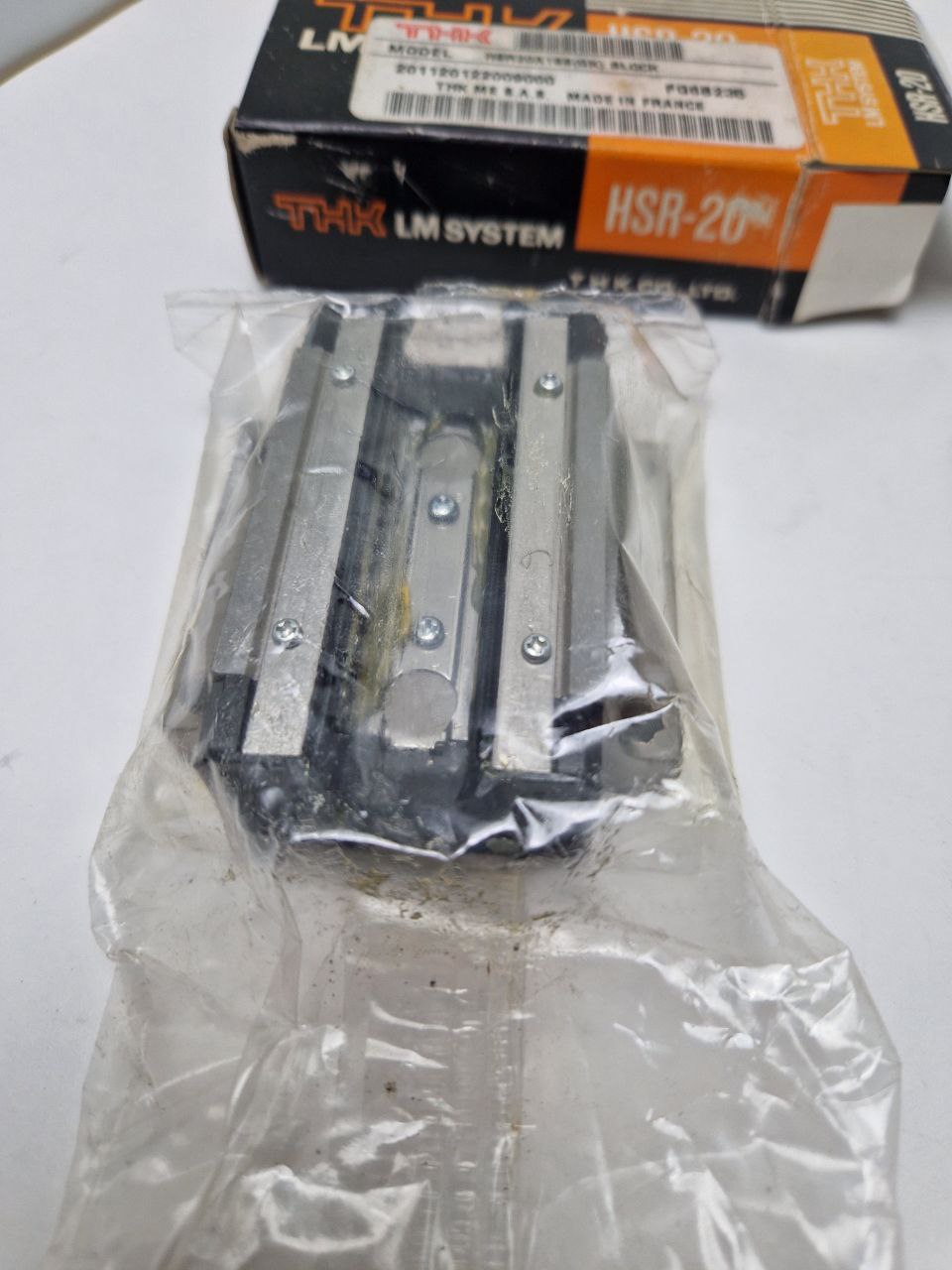 LINEAR GUIDE BLOCK HSR20A 188(GK) BLOCK, 201120122009000, FQ6B243, THK LM SYSTEM (Request price)