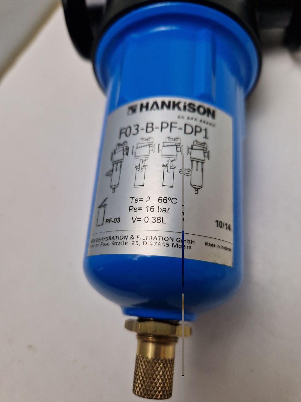 HIGH EFF.OIL FILTER HANKISON F03-B-HF-DP1; 60006703  (Request price)