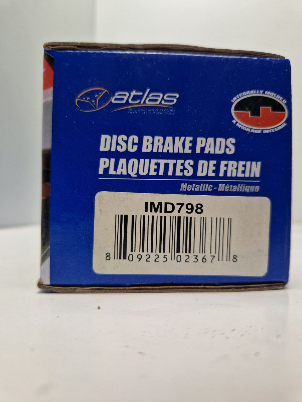 IMD 798 DISC BRAKE PADS "ATLAS" INTEGRALLY MOLDED 809225023678  (Request price)