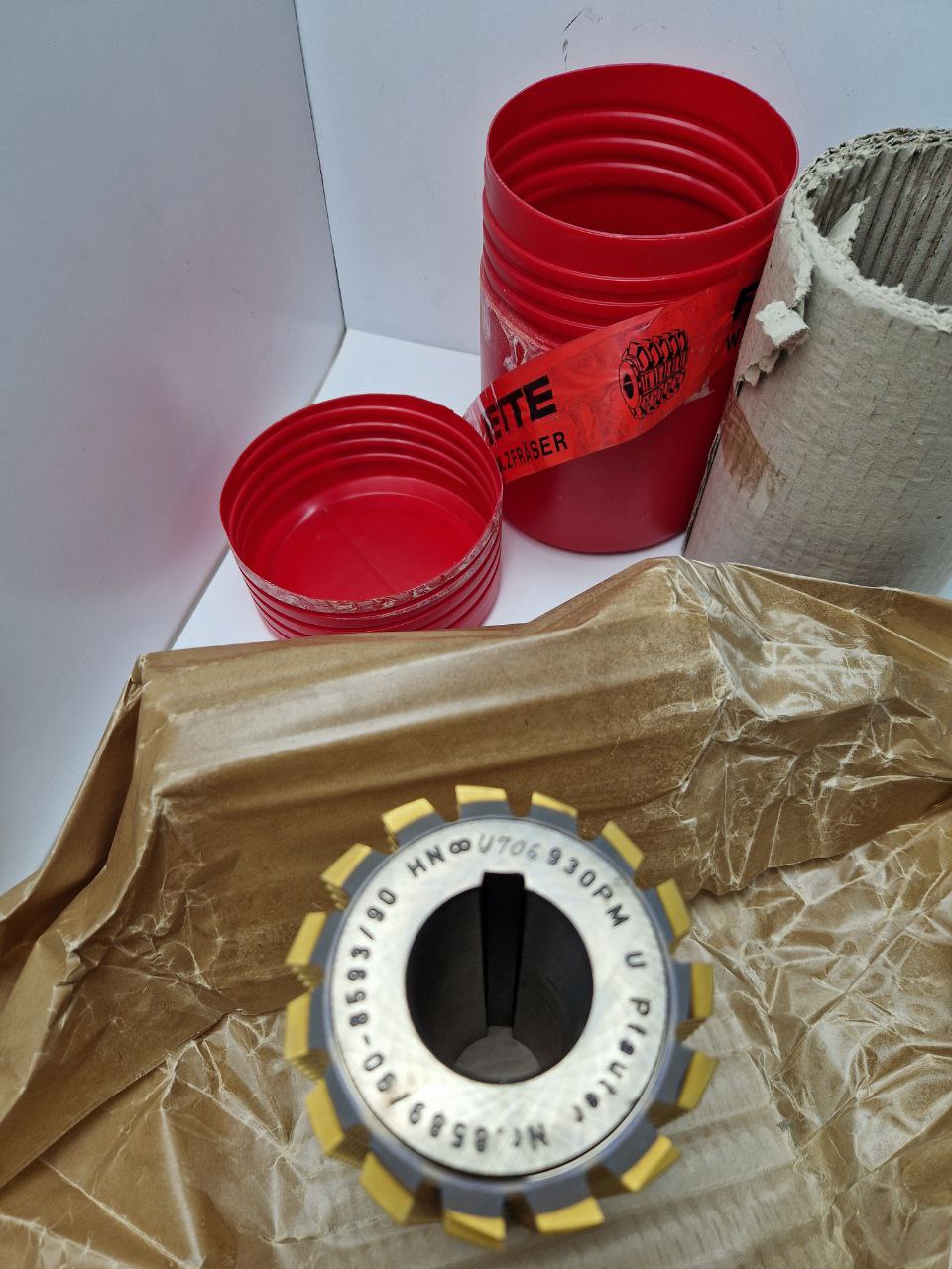 FETTE gear cutting tool 2119422 5 DIN 3968A m2 L2 E <15° Stg <3°4' pz 12,5844, U706  (Request price)