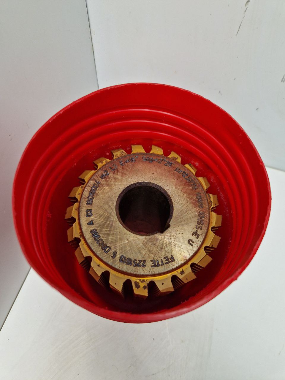 FETTE gear cutting tool 2251613 5 DIN 3968A 03 16019004 m2 L2 E <15° Stg <2°25' pz 12,5776, KHSS-E U  (Request price)