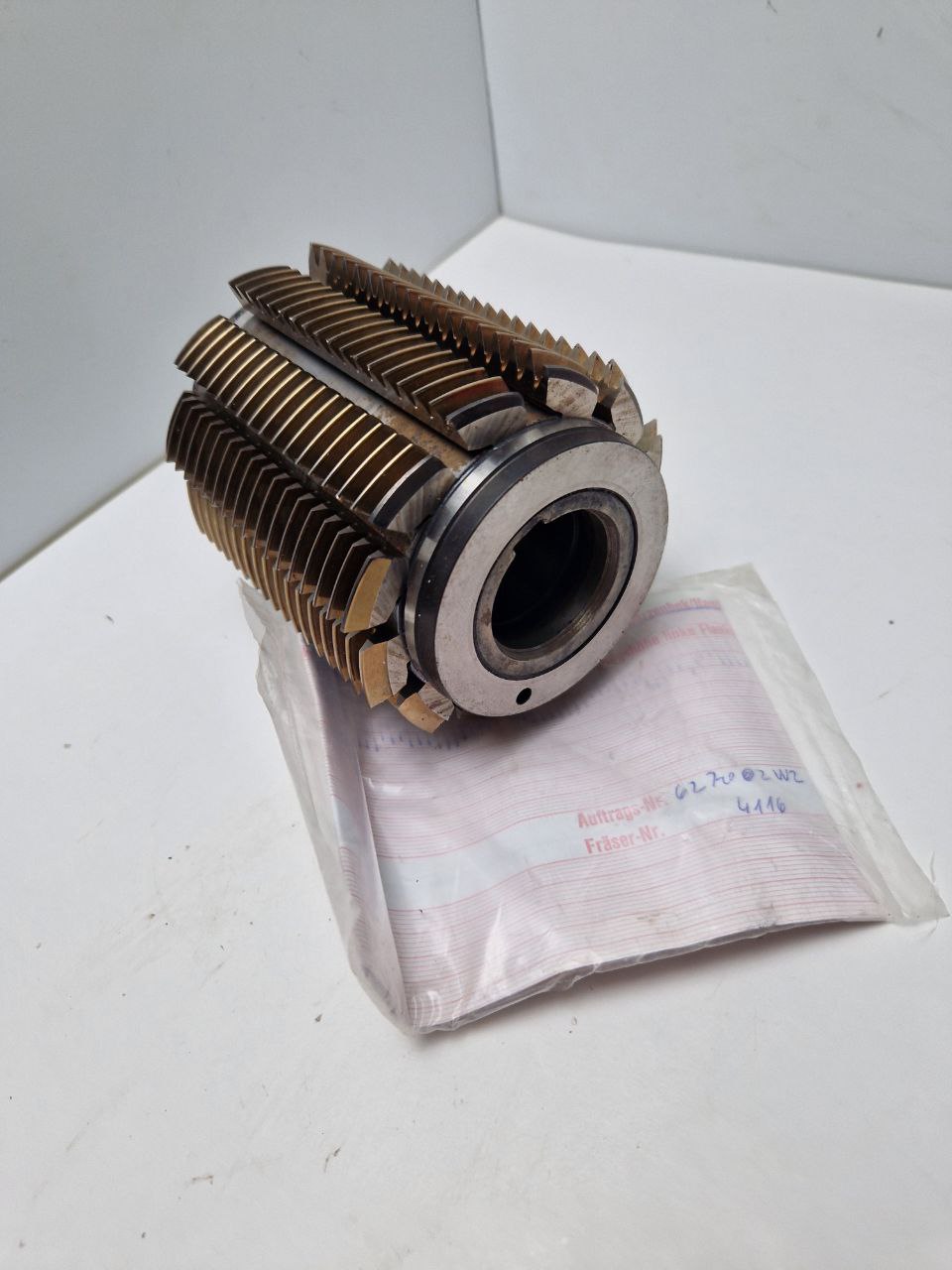 FETTE gear cutting tool 2255413, 41164 DIN 3968"A", m1,63 L1 Ew. <18° Stgsw. <1°08' pz 5,1218, U231, 900 25  (Request price)