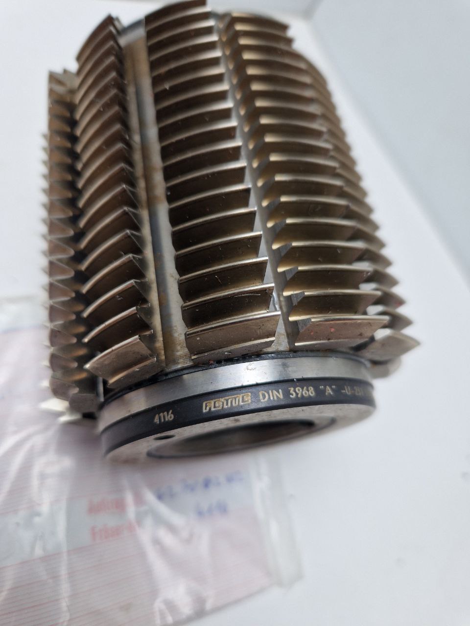 FETTE gear cutting tool 2255413, 41164 DIN 3968"A", m1,63 L1 Ew. <18° Stgsw. <1°08' pz 5,1218, U231, 900 25  (Request price)