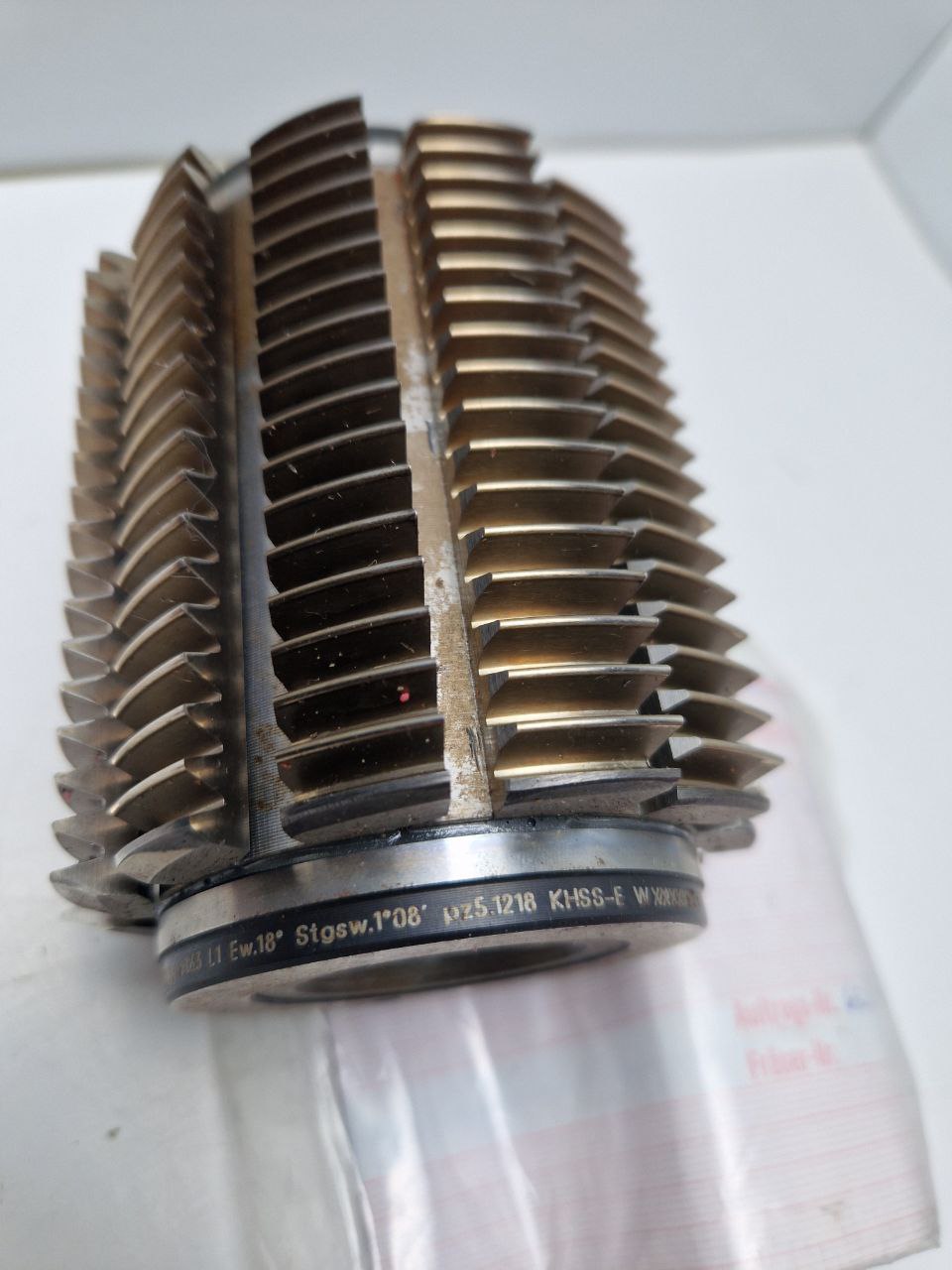 FETTE gear cutting tool 2255413, 41164 DIN 3968"A", m1,63 L1 Ew. <18° Stgsw. <1°08' pz 5,1218, U231, 900 25  (Request price)