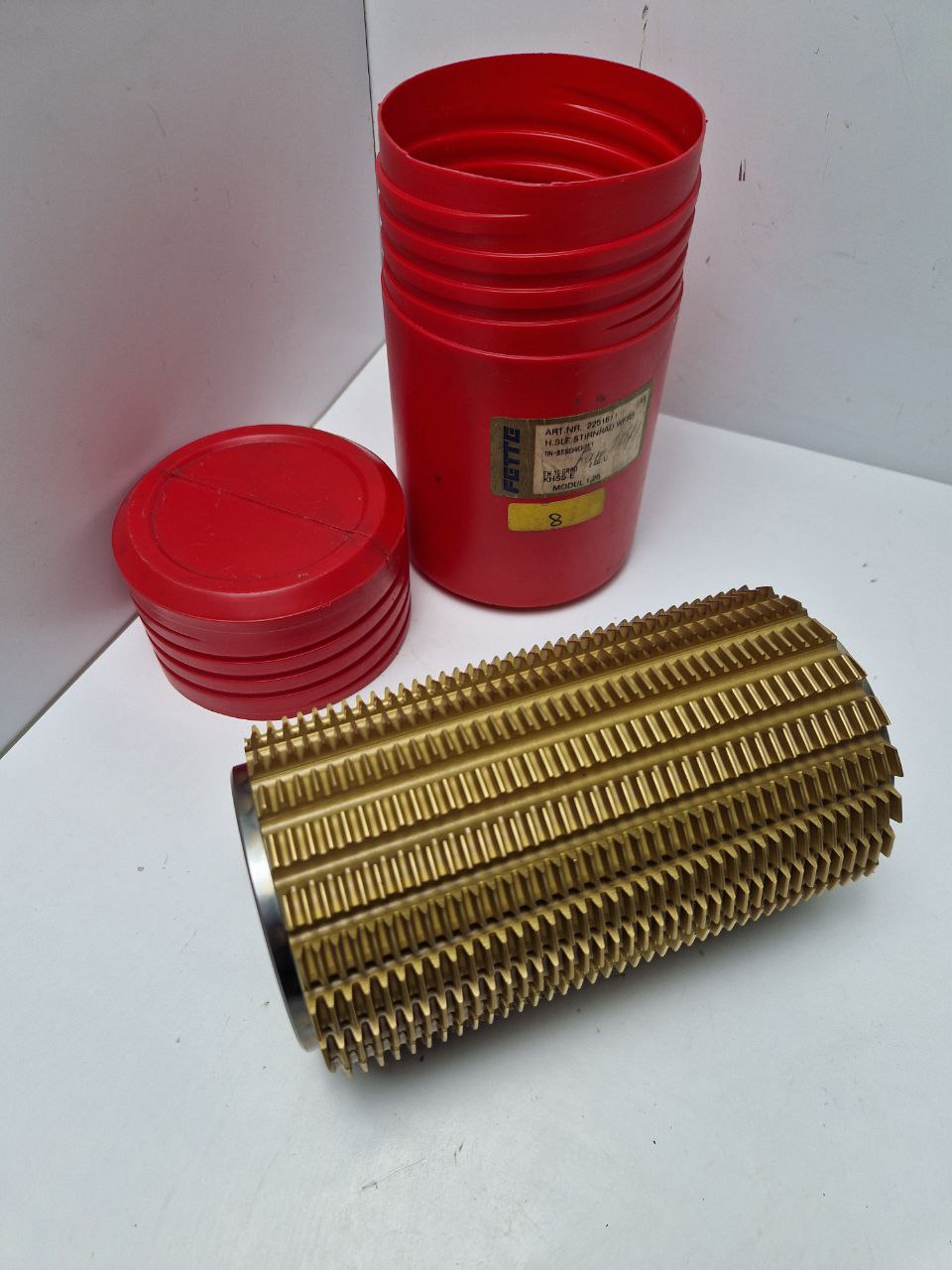 FETTE gear cutting tool 2251611 1, DIN 3968 A 03 16020006, m1,25 L2 E <15° Stg <1°40' pz 7,8573, HN (Request price)