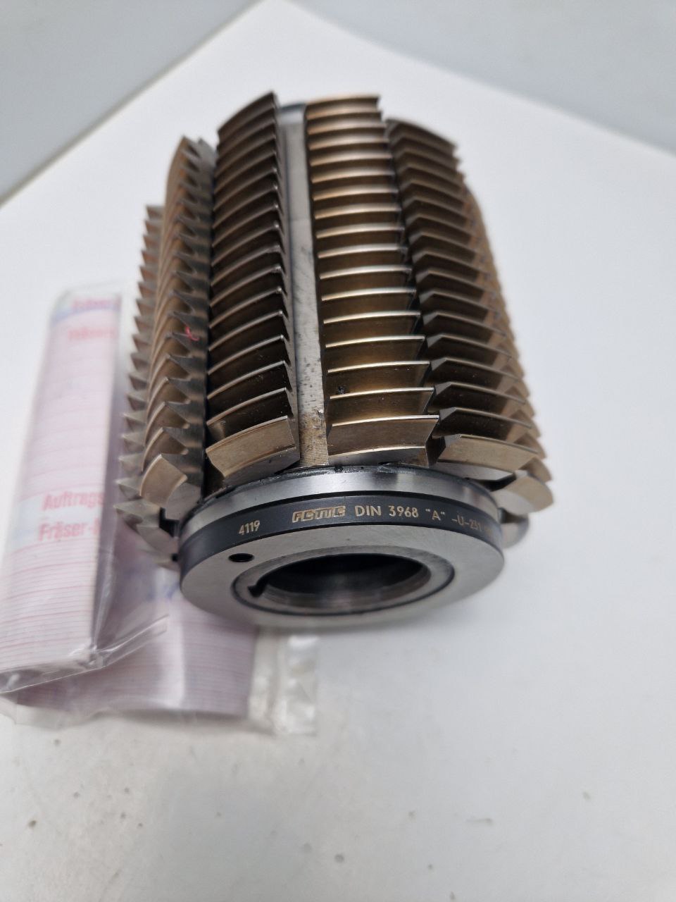 FETTE gear cutting tool 2255415, 4119, DIN 3968"A", m1,625 L1 Ew. <18° Stgsw. <1°08' pz 5,1061, U231, 900 29  (Request price)