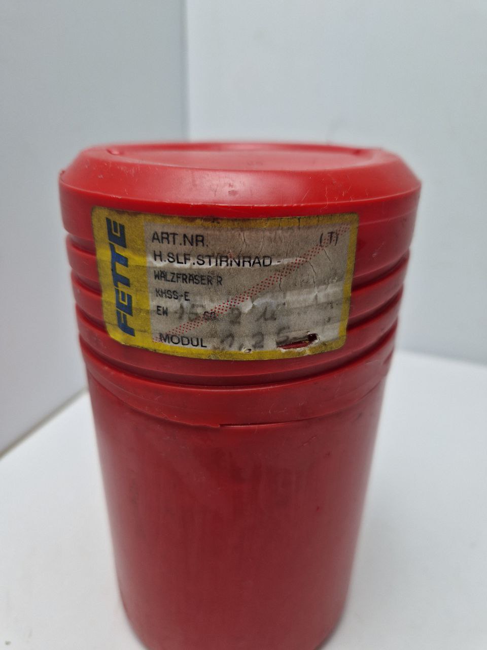 FETTE gear cutting tool 2119421 2, DIN 3968AA, m2,25 L2 E <20° Stg <3°04' pz 14,1575, T 806, HN... (Request price)