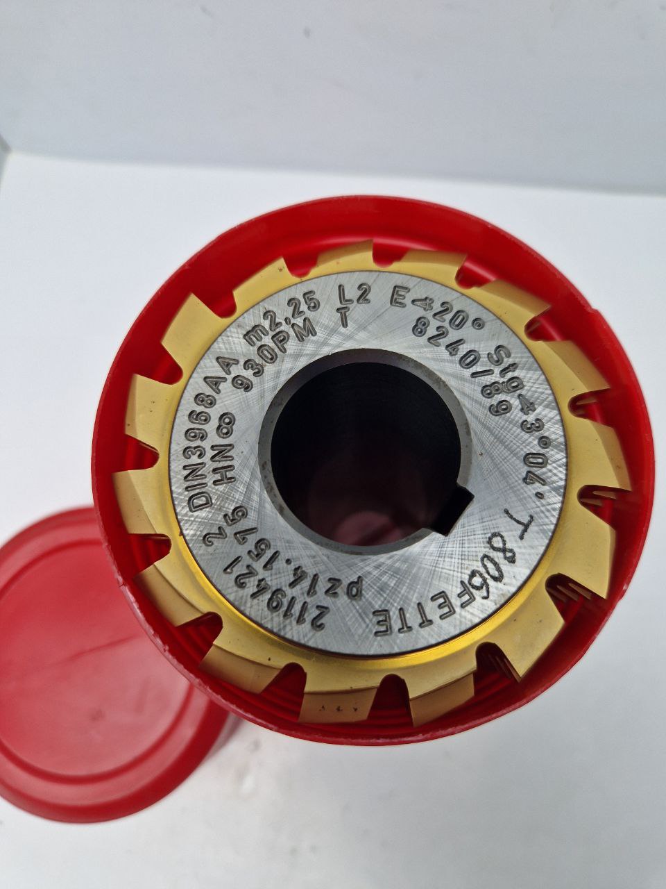 FETTE gear cutting tool 2119421 2, DIN 3968AA, m2,25 L2 E <20° Stg <3°04' pz 14,1575, T 806, HN... (Request price)