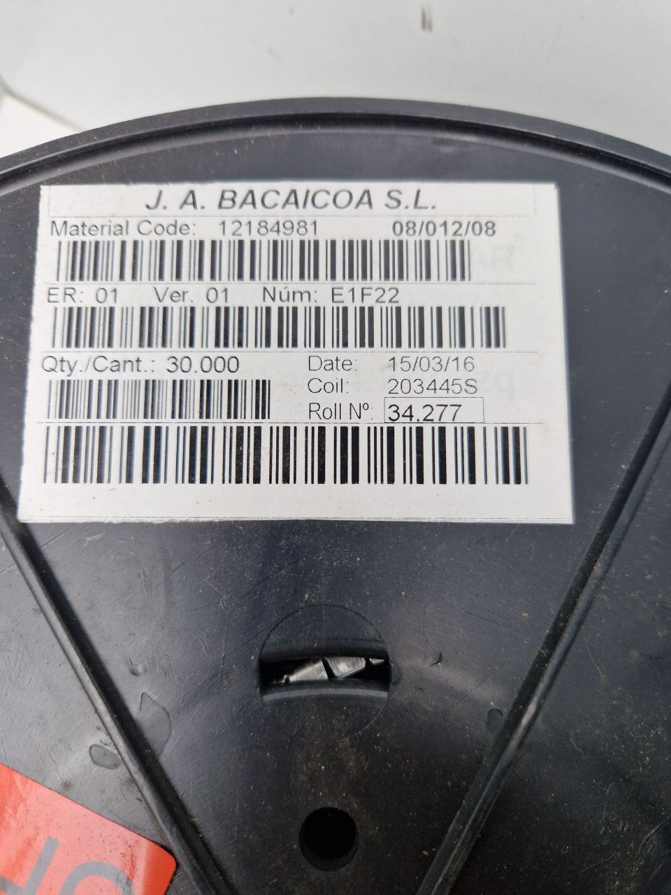 Crimp connector TM F SGUN 2.5-4.0, 2MM2, J.A.BACAICOA S.L., 12184981-01  (Request price)