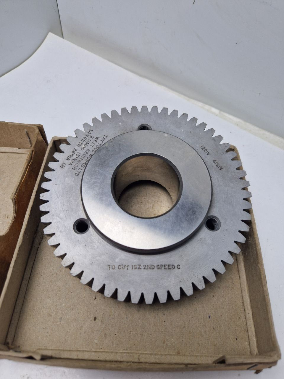 A1319 A1331 / A1320  A1331 , 15°NPA 54 TEETH 26°HA LH  TO CUT 19Z 2ND SPEED C, TAY TOOL WORKS LTD  (Request price)