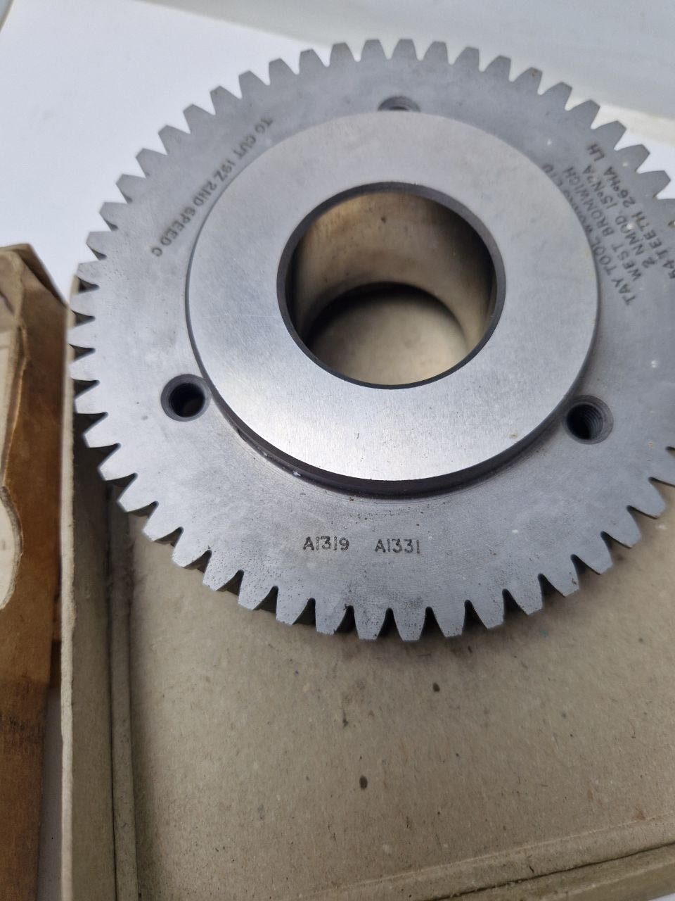 A1319 A1331 / A1320  A1331 , 15°NPA 54 TEETH 26°HA LH  TO CUT 19Z 2ND SPEED C, TAY TOOL WORKS LTD  (Request price)