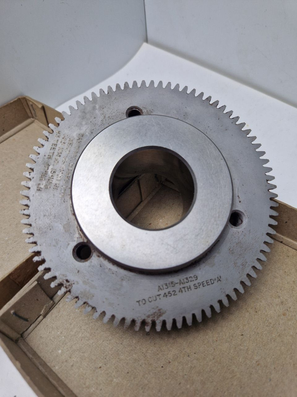 A 1315  A 1329 / A 1316 A 1329, TU GUT 452 SPEED 'A', TAY TOOL WORKS LTD. WEST BROMWICH 1-25 NMOD. 15°NPA 83 TEETH 32°HA LH (Request price)