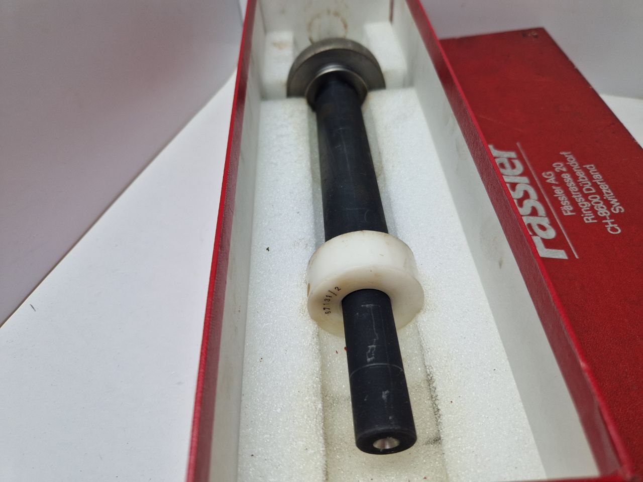 Diamond tool set: Shaft for diamond grinding tool 86950 + diamond grinding tool 80767 + carbon sleeve for diamond tool 87131/2 on Fässler shaft  (Request price)