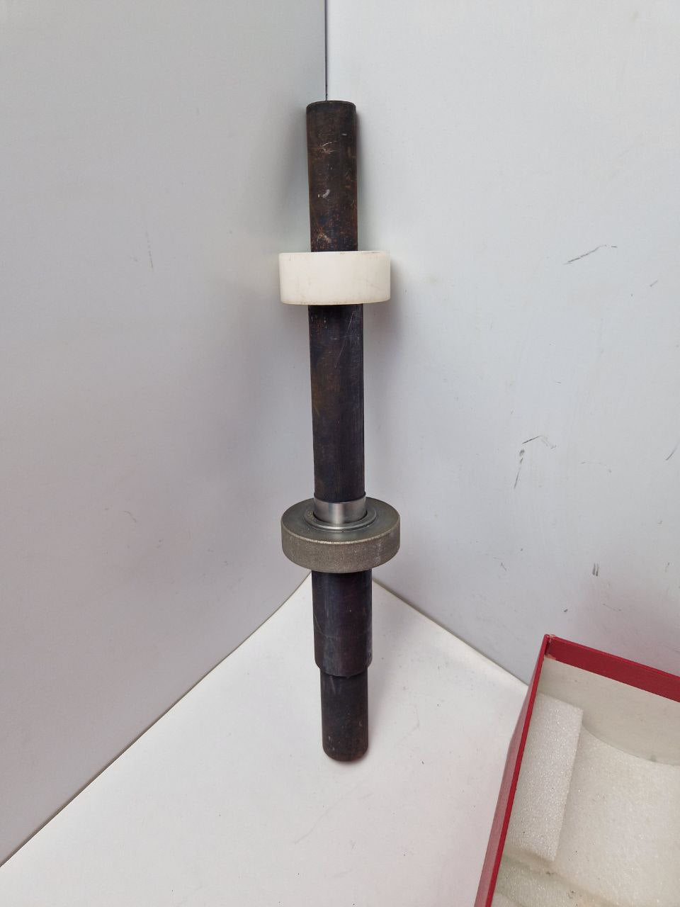 Diamond tool set: Shaft for diamond grinding tool 86951 + diamond grinding tool 80768 + carbon sleeve for diamond tool 87131/2 on Fässler shaft  (Request price)