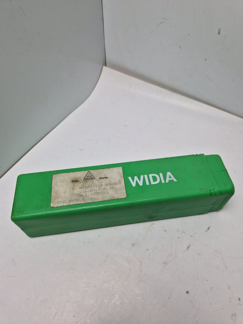 WIDAX-TCD-DRILL 216.80.420.00 5F, N.Z. 1232216, 3,5XD, D=20.R  (Request price)