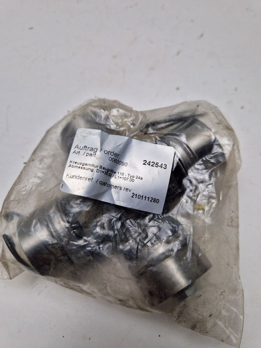 Cross bearing size 110 - type 24a, Dimensions: D1-38.00/L1-107.00  (Request price)