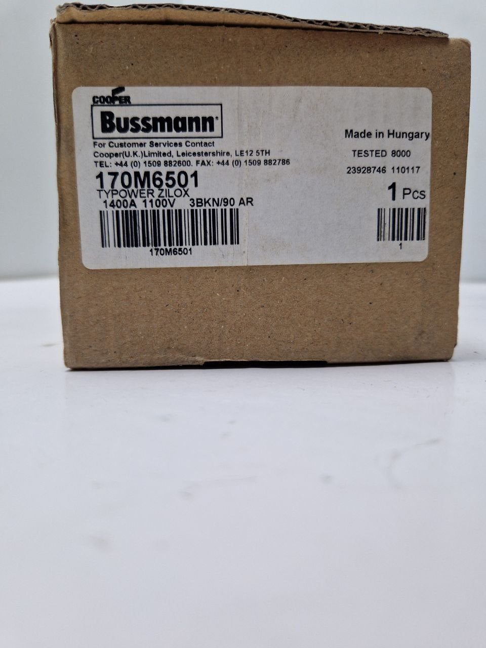 Special fuses 1400A 1100V 3BKN/90 AR 170M6501 COOPER / Bussmann (Request price)