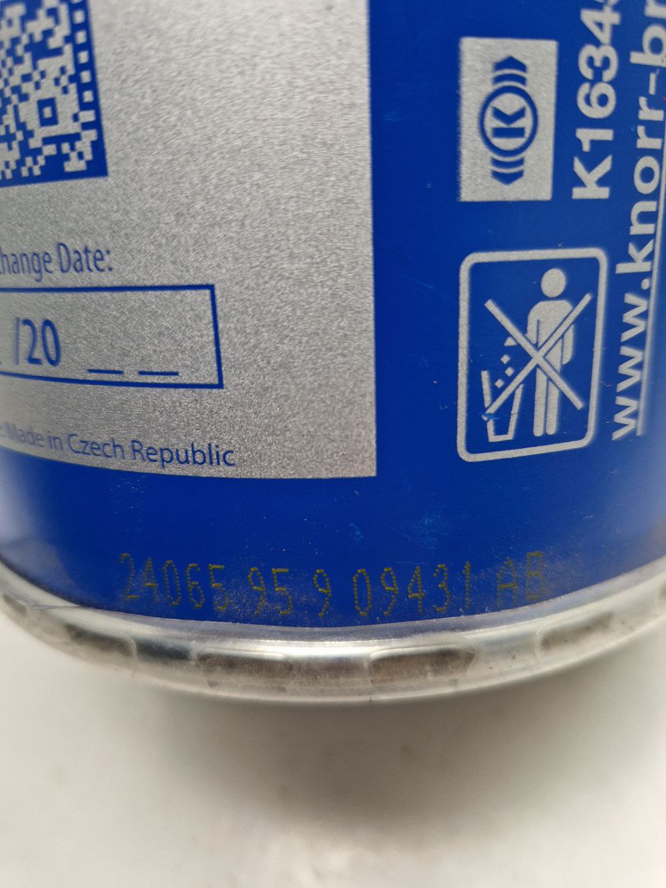 KNORR Air dryer cartridge M41x2 OSC - K163455 SAP1, 400.028.524.11 (Request price)