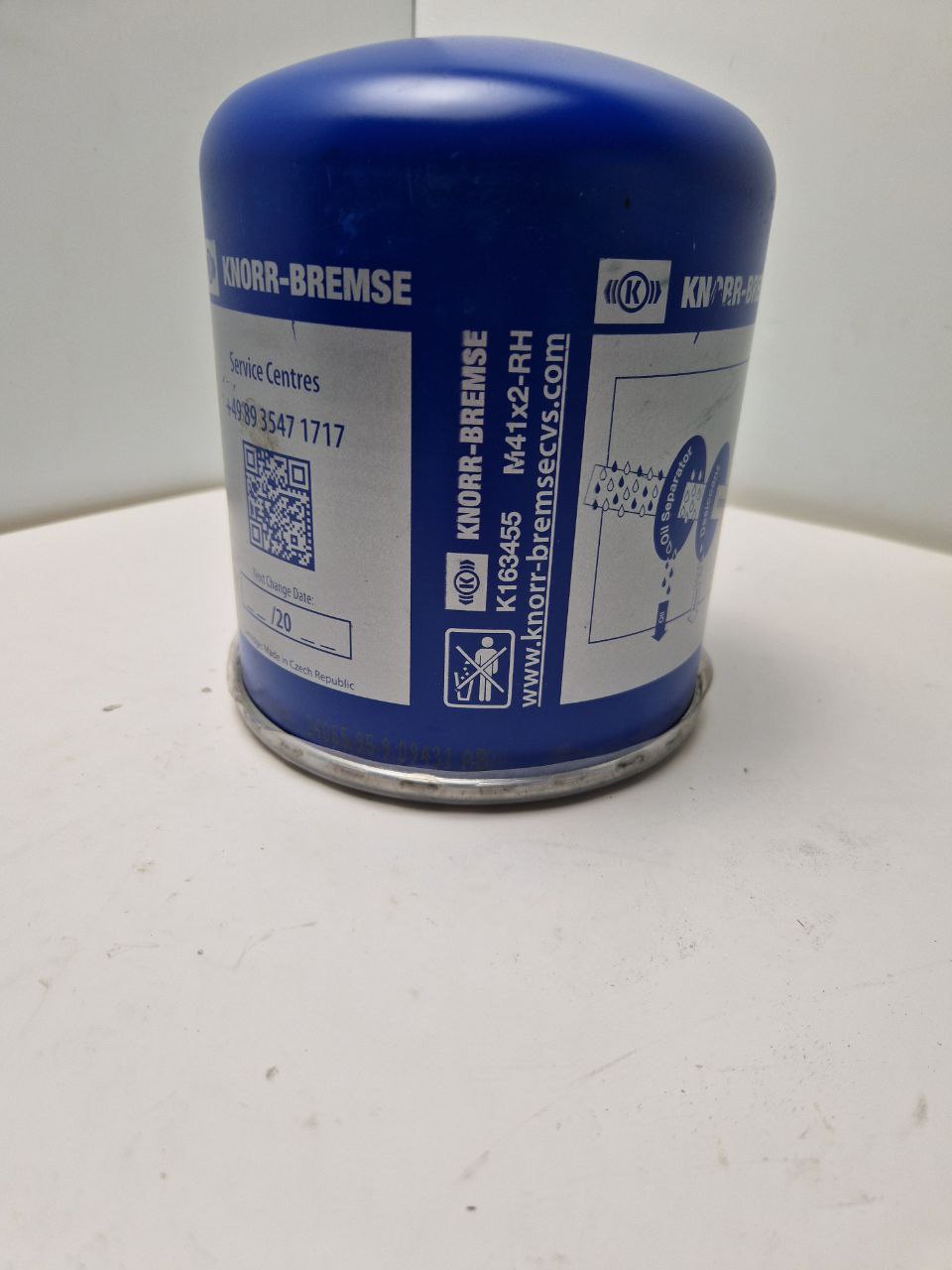 KNORR Air dryer cartridge M41x2 OSC - K163455 SAP1, 400.028.524.11 (Request price)