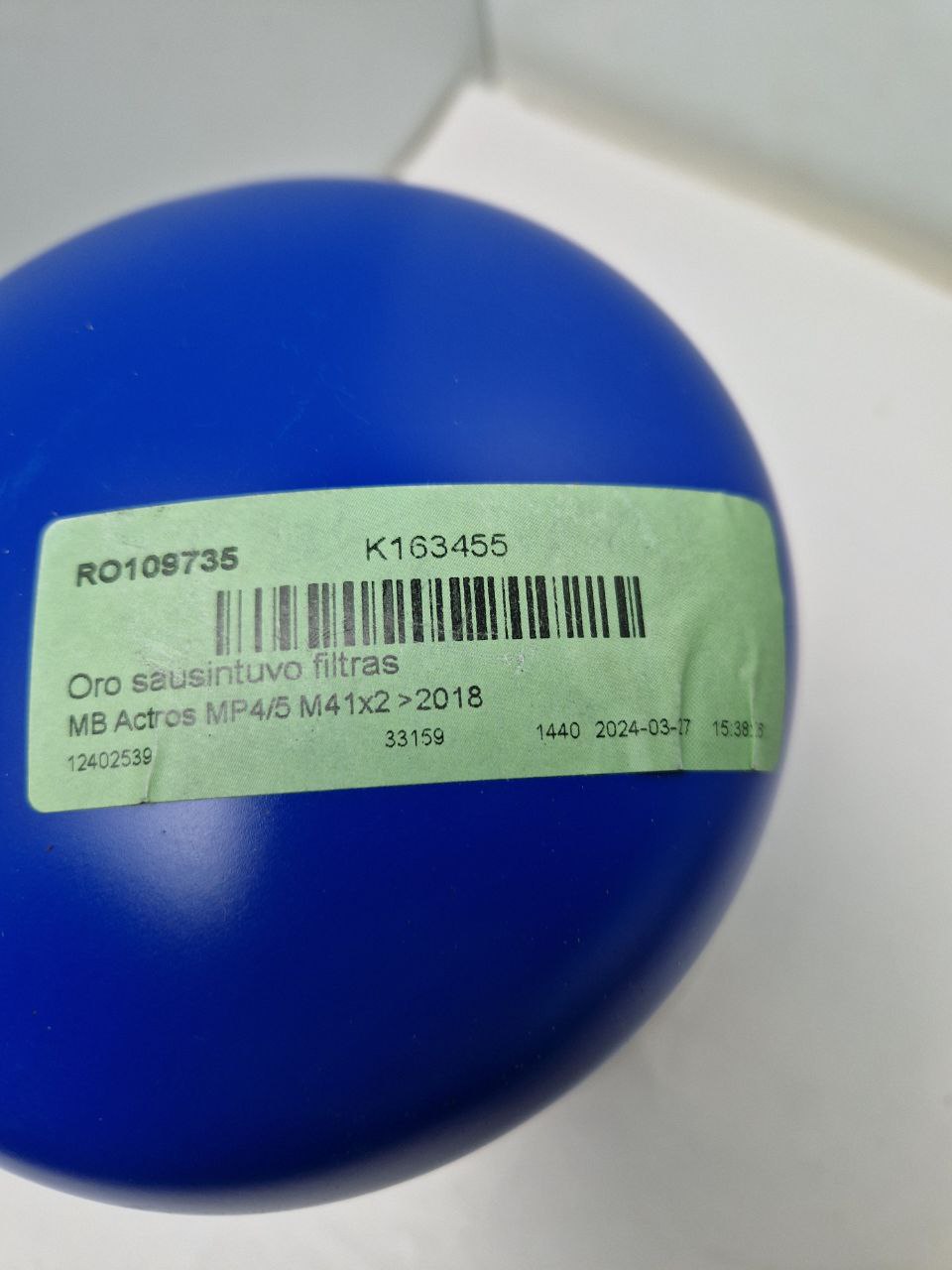 KNORR Air dryer cartridge M41x2 OSC - K163455 SAP1, 400.028.524.11 (Request price)