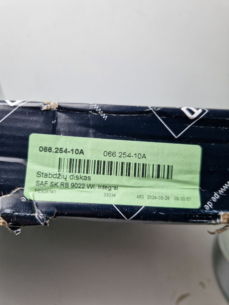PE brake disc 066.254-10A - 06625410A for 6 604 093 (Request price)