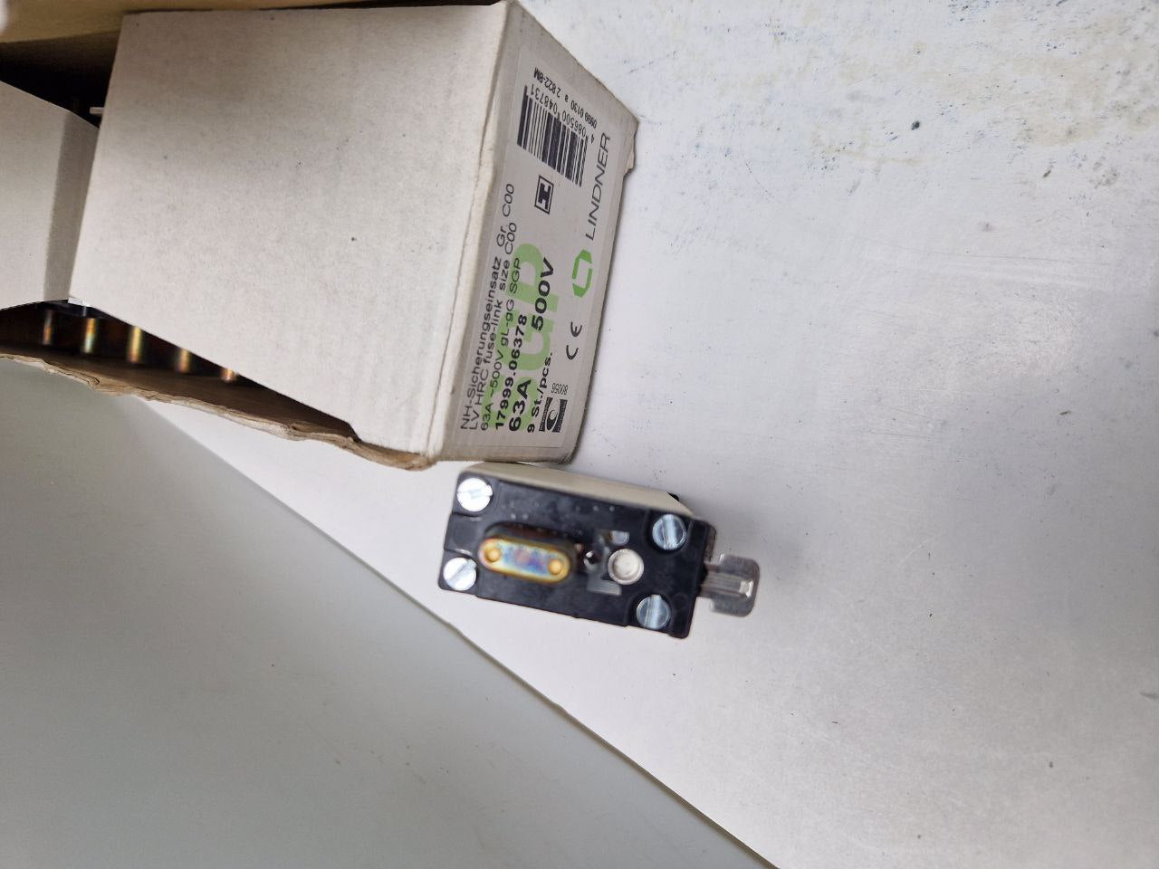 NH fuse-link size C00 LV HRC C00 63A-500V gL-gG SGP 17999.06378 LINDNER TM (Request price)