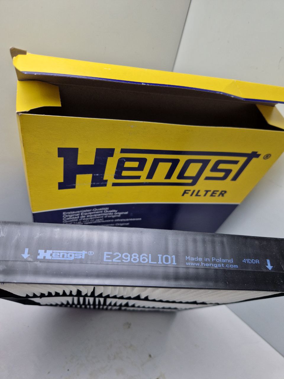 Cabin filter E2986L101 Hengst  (Request price)