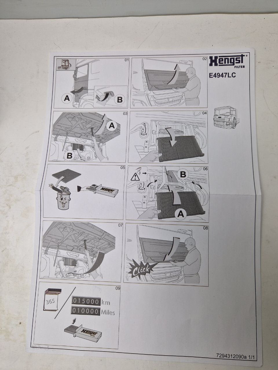 Cabin filter E2986L101 Hengst  (Request price)