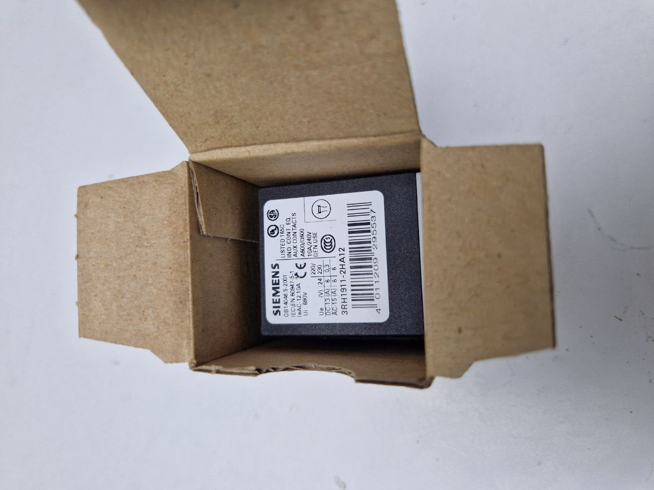 SIEMENS 3RH1911-2HA12, Auxiliary switch block, 1S+20/1NO+2NC (Request price)