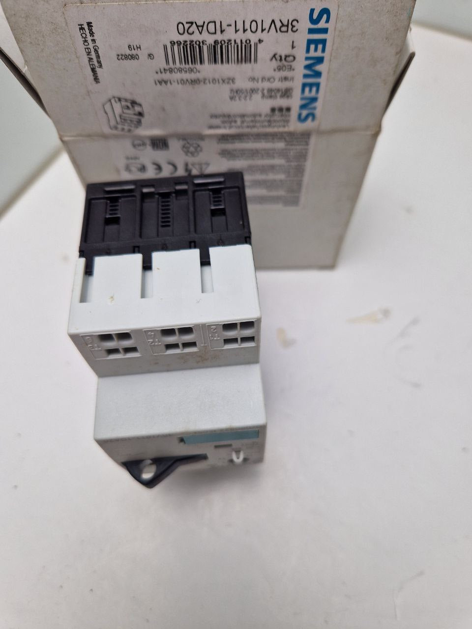 SIEMENS SIRIUS 3RV1011-1DA20, Automatic switch, GB14048.2-2001/50Hz (Request price)