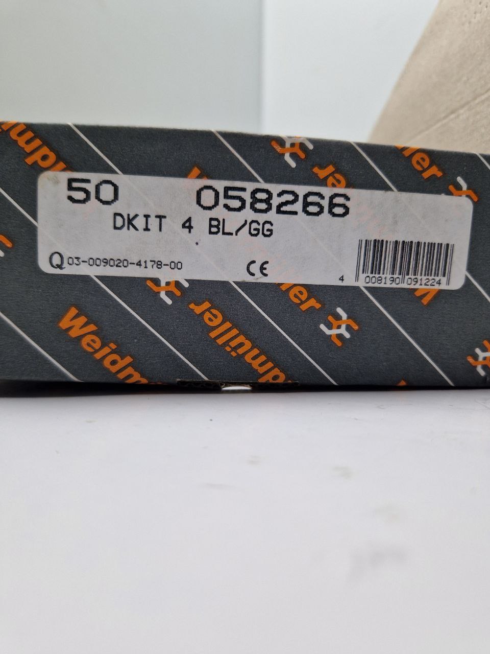 Terminal blocks 4 mm² Weidmüller DKIT4 BL/GG 058266 (Request price)