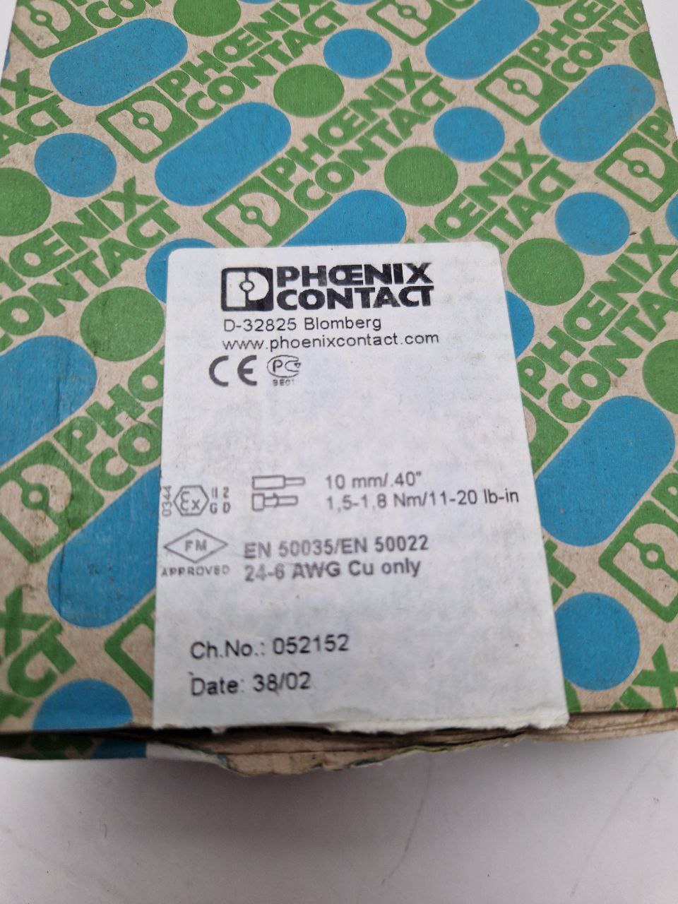 PHOENIX CONTACT USLKG 10 N - Ground terminal, 3003923 (Request price)