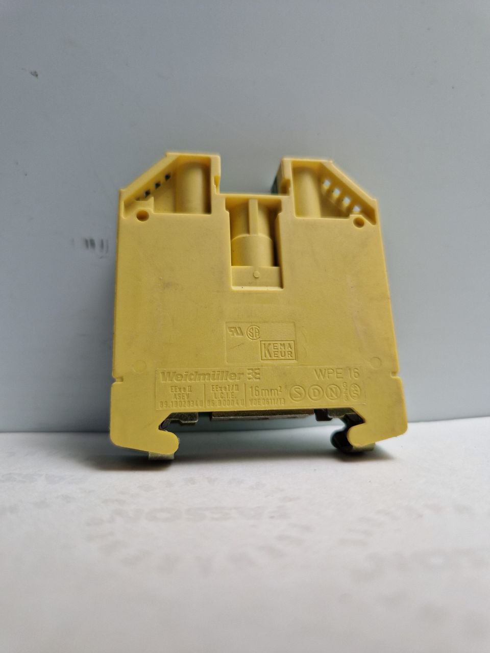 Weidmüller WPE 16, 1010400000, Protective conductor terminal blocks (Request price)