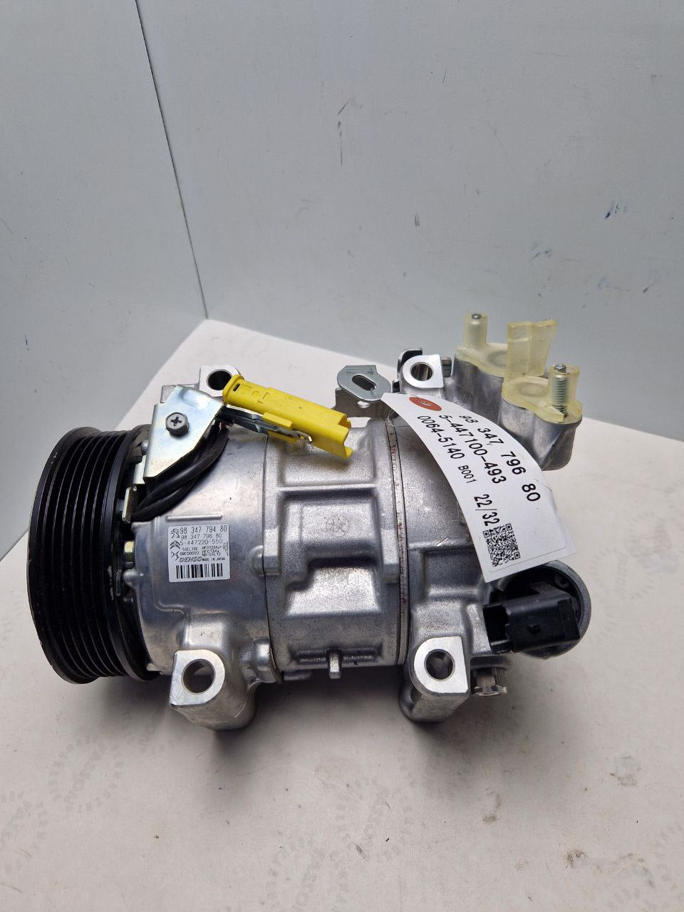 Air conditioning compressor pump 9834779480, 9837479680 DENSO, for Peugeot, Citroën  (Request price)