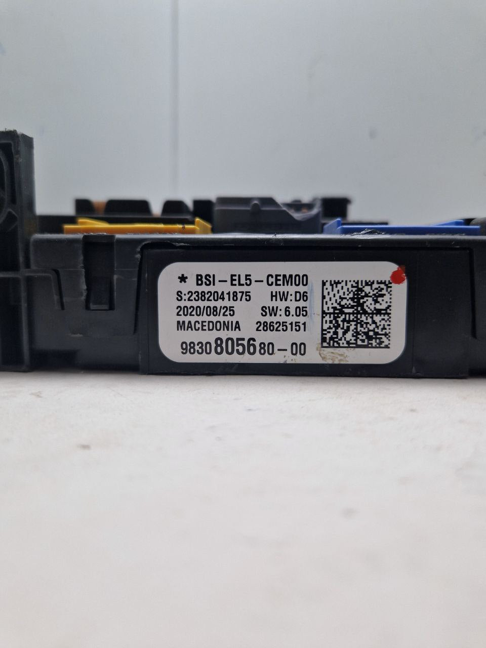 Fuse box BSI-EL5-CEM00, 9830805680-00, S:2382041875, 28625151 PEUGEOT / CITROEN (Request price)