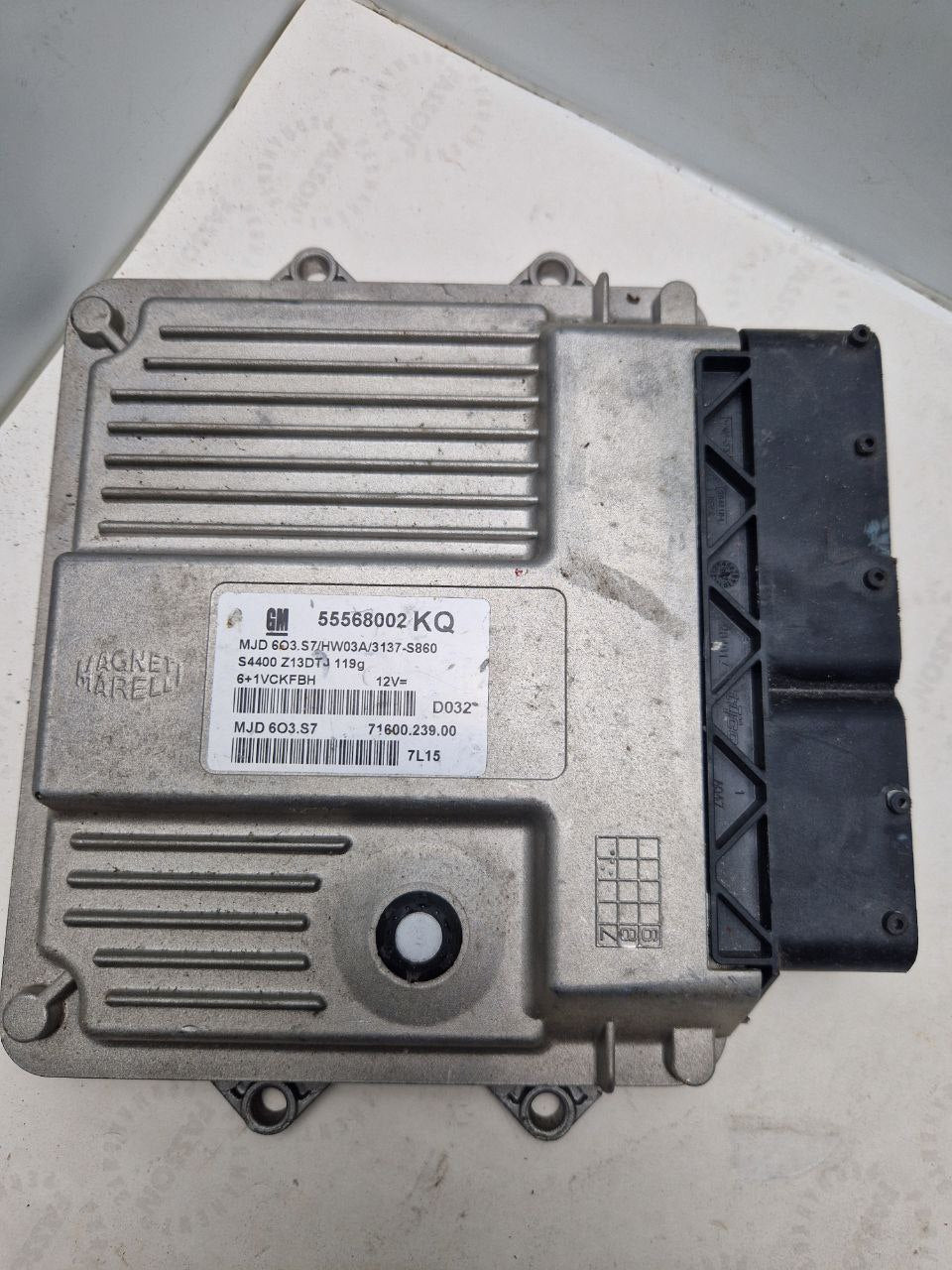 ENGINE CONTROL UNIT GM; 55568002 KG; MAGNETI MARELLI; 71600.239.00 New original spare part (Request price)