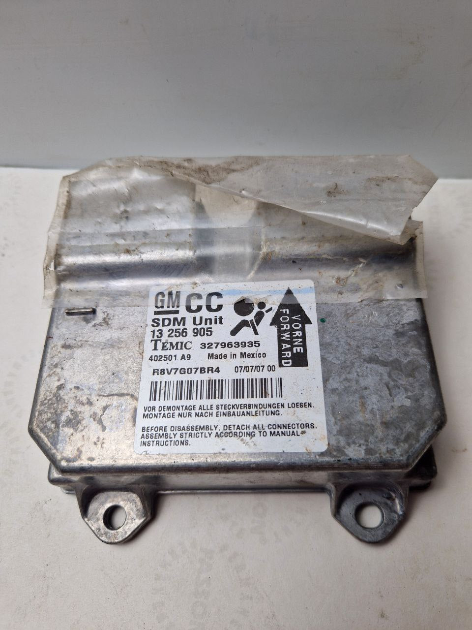 Airbag control unit GM HR Unit  13 256 905  THERMAL  327963935  402501 A9   (Request price)