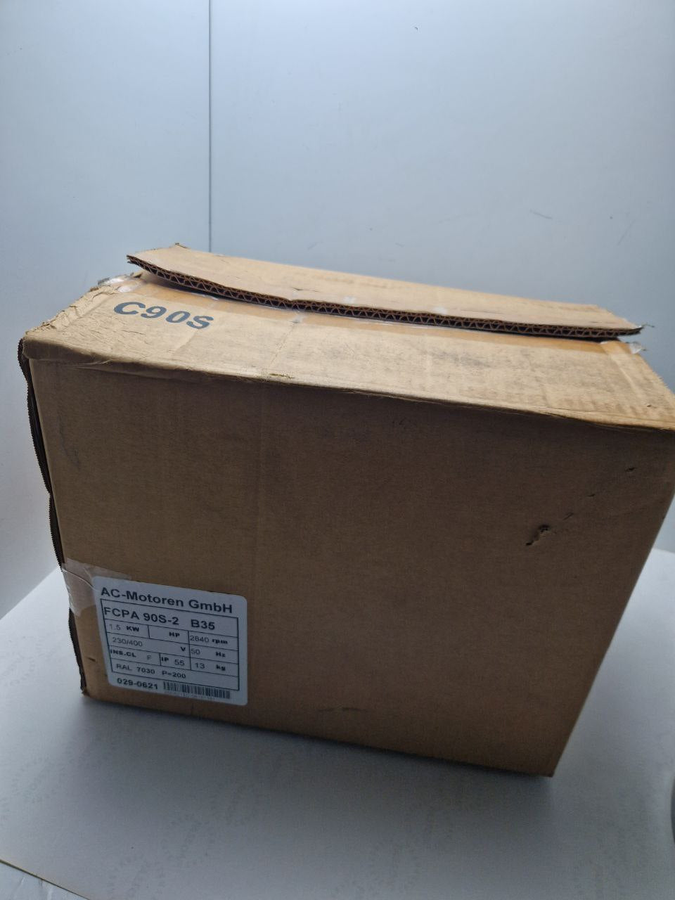 Electric motors FCPA 90S-2 B35 1.5 KW, HP 2840 rpm, 230/400 V, 50 Hz (Request price)