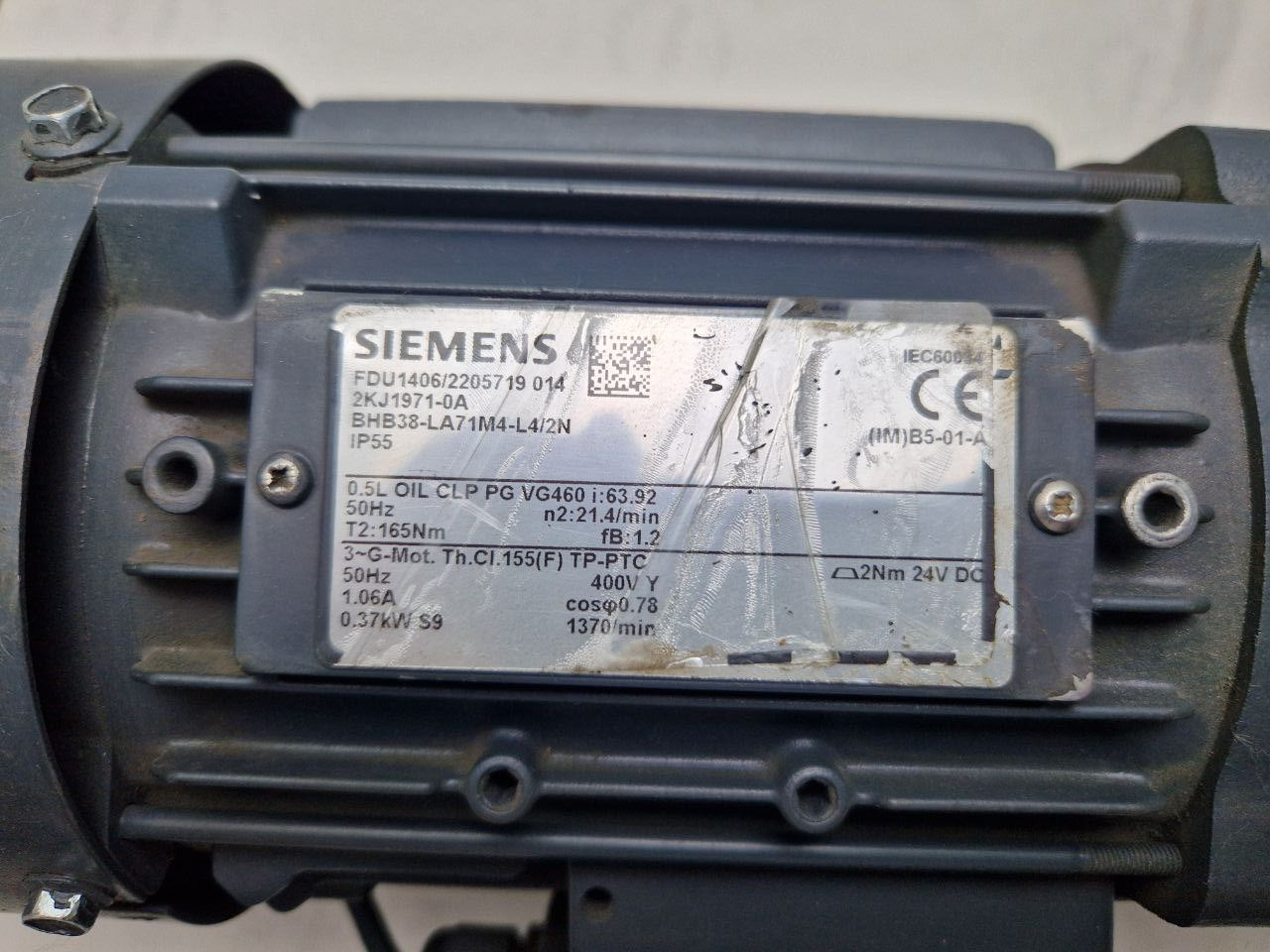 SIEMENS FDU 1406/2205719 014 2KJ1971-0A BHB38-LA71M4-L4/2N (Request price)