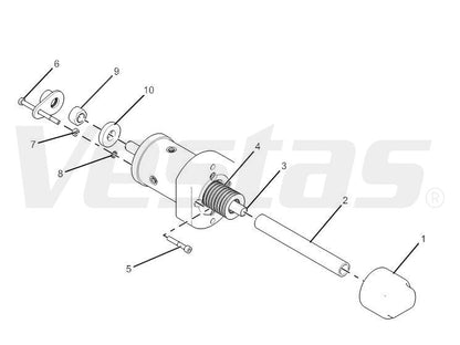 CYLINDER,HYDRAULIC,63 mm,50 mm,25 mm, Item: Vestas 10209190  (Request price)﻿